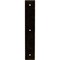 Ekena Millwork Hamilton Steel Bracket, Antiqued Brass 2"W x 12"D x 12"H BKTM02X12X12HAABS - alternate 10